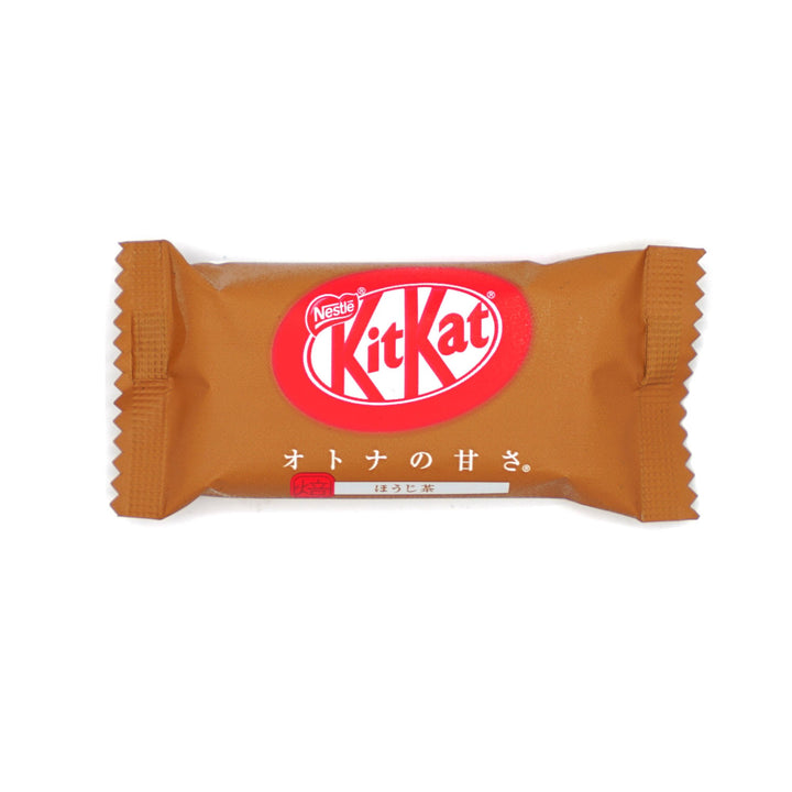 Japanese Kit Kat: Hojicha Tea Otona No Amasa package