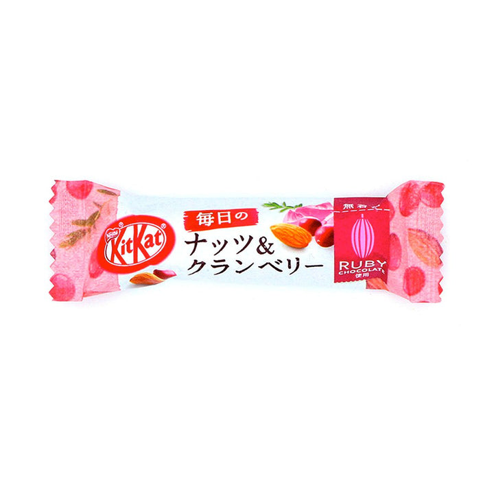 Japanese Kit Kat: Ruby Chocolate Nuts + Cranberry