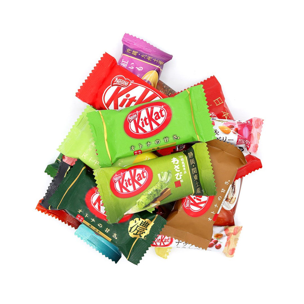 Japanese Kit Kat: Variety Box (20 Flavors, 60 Pieces)