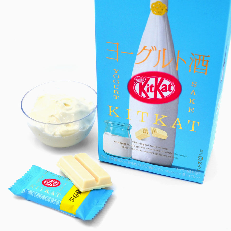 Japanese Kit Kat: Yogurt Sake (9 Pieces)