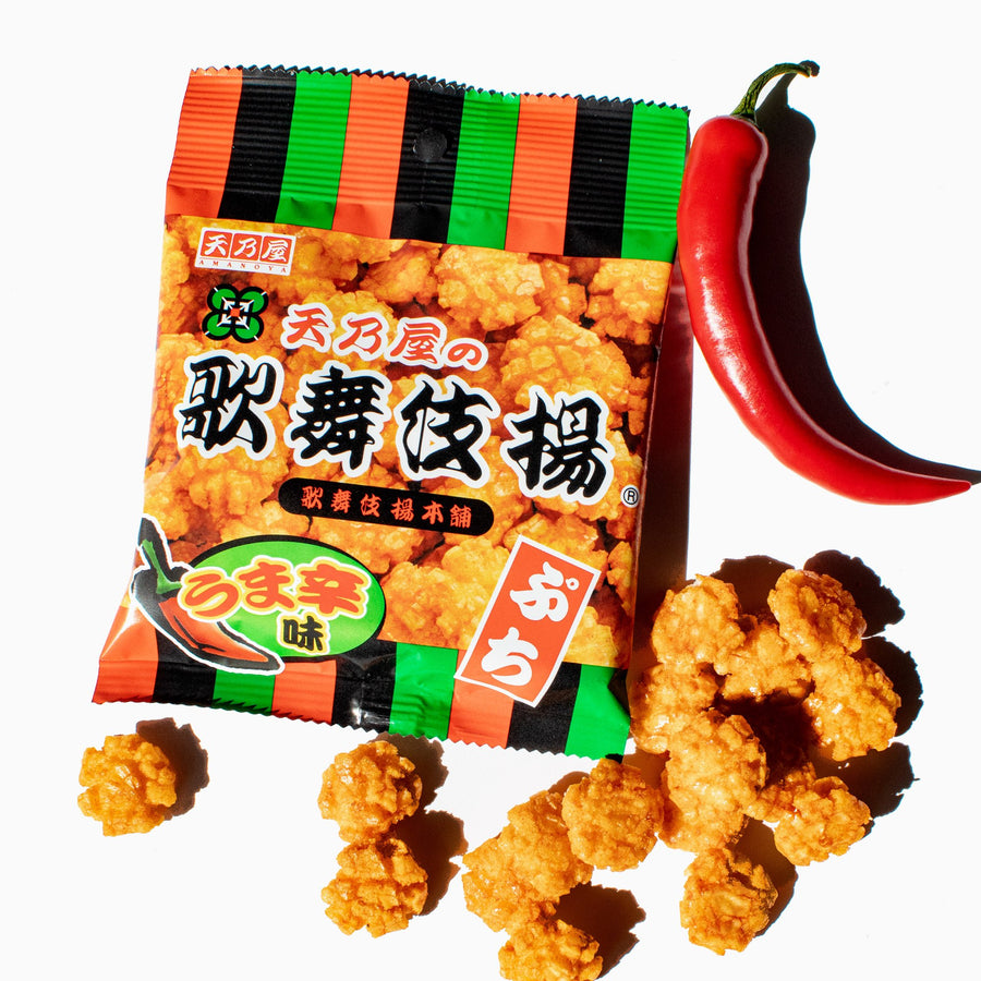 Kabukiage Rice Crackers: Uma Kara Spicy