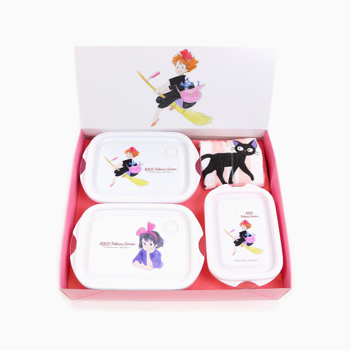 Kiki's Delivery Service Food Containers + Towel