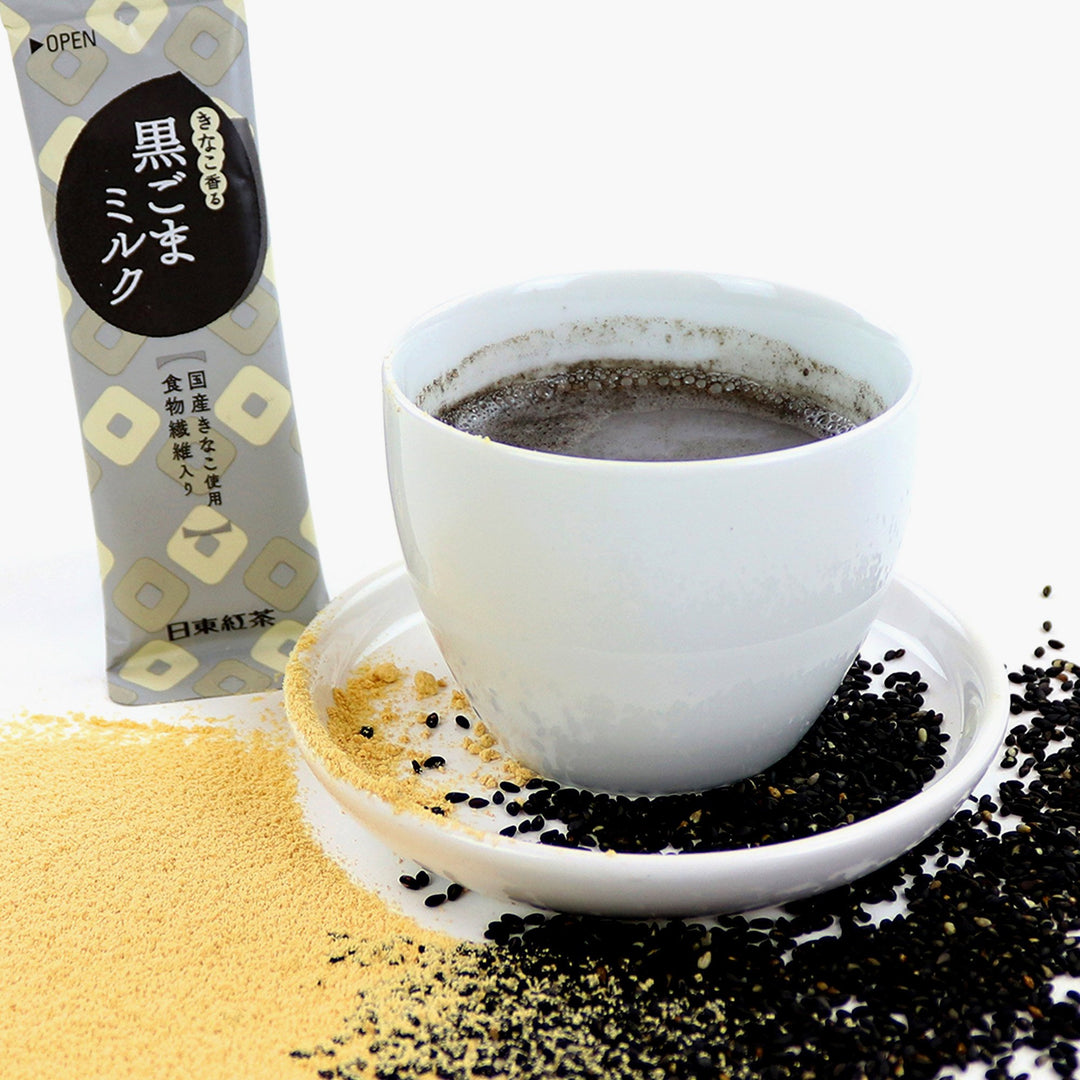 Kinako and Black Sesame Milk Latte (8 Sticks)