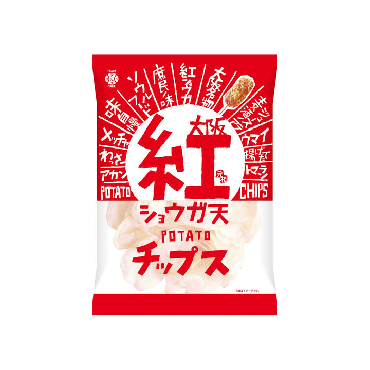 Osaka Beni Shoga Tempura Potato Chips (1 Bag)