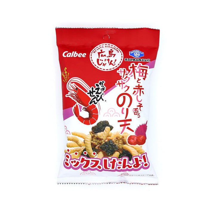 Seaweed Tempura and Shrimp Chips Mix: Plum + Red Shiso (1 Bag)