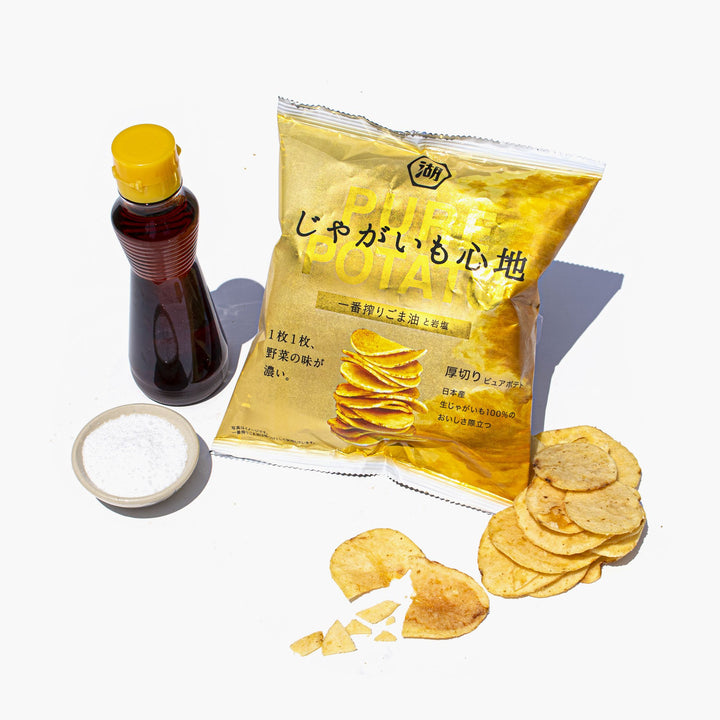 Pure Potato Chips: Sesame Oil + Salt