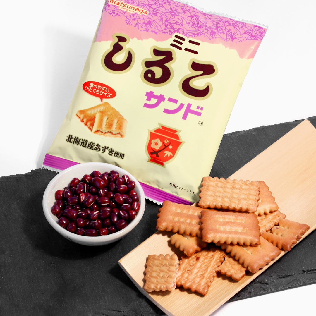 Mini Red Bean Crackers (4 Packs)
