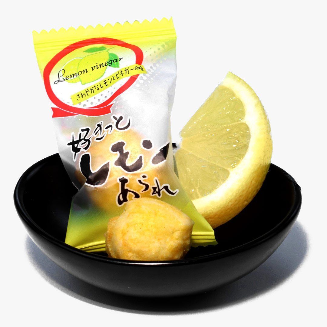 Market - Arare Rice Crackers: Lemon And Vinegar (~23 Pieces)