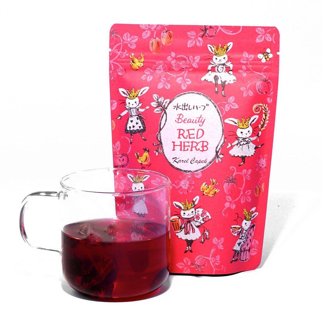 Market - Beauty Red Herbal Tea (8 Bags)