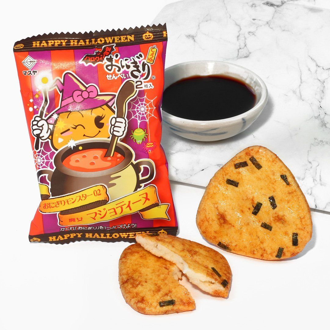 Market - Halloween Onigiri Senbei: Soy Sauce Flavor (16 Packs)