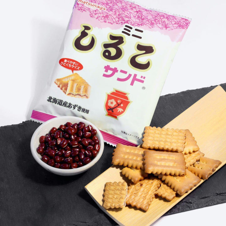 Market - Mini Red Bean Crackers (6 Packs)