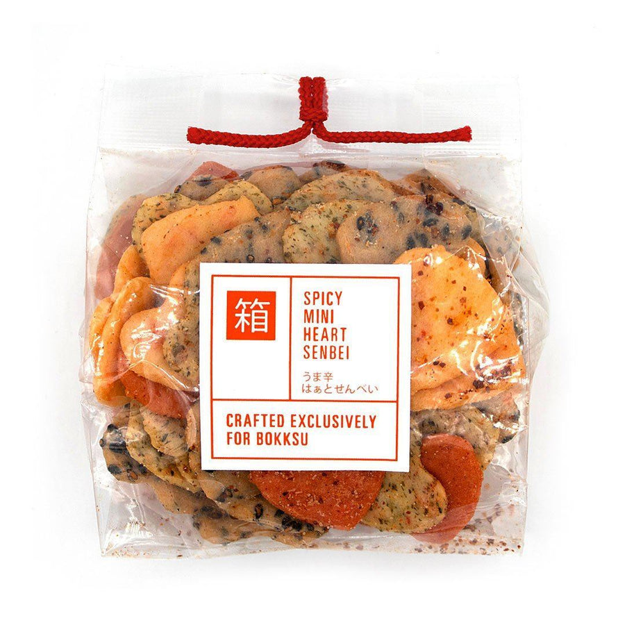Market - Spicy Mini Heart Senbei (1 Bag)