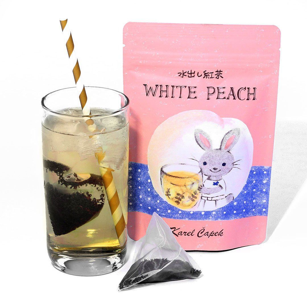 Market - White Peach Cold Brew Tea (8 Bags)