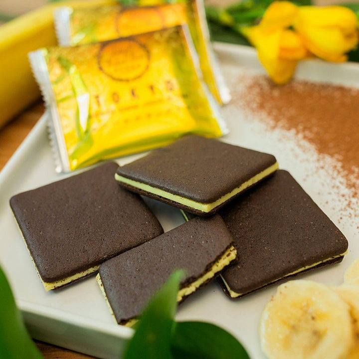 Past Snack - Chocolate Banana Langue De Chat Cookie