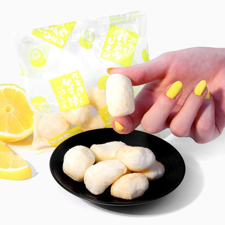 Past Snack - Funwari Meijin Mochi Puffs: Setouchi Lemon