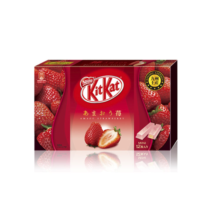 Past Snack - Japanese Kit Kat: Amaou Strawberry