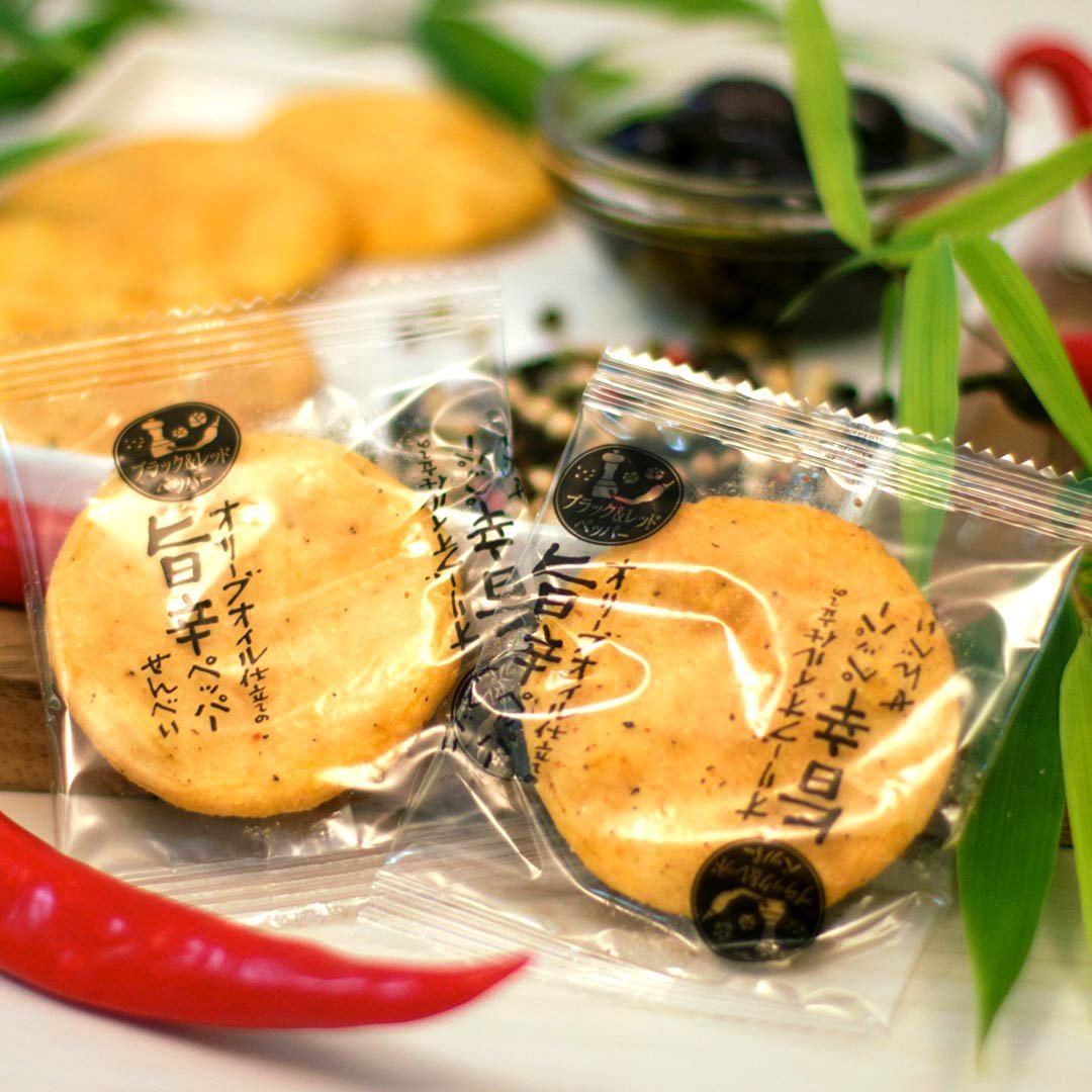 Past Snack - Olive Oil Senbei: Spicy Pepper