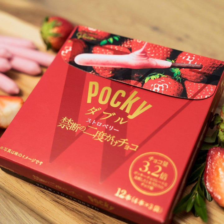 Past Snack - Pocky Double Strawberry