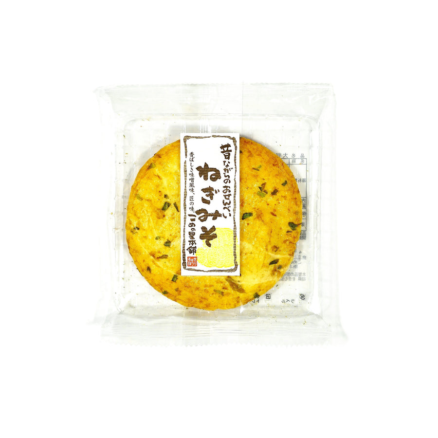 Past Snack - Scallion Miso Senbei